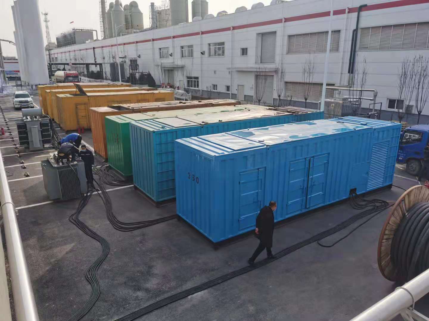 叠彩出租发电机-柴油发电机组三相采用什么接法